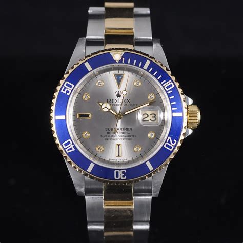 Rolex Submariner Date 16613 – acciaio e oro – Sultan Dial for 